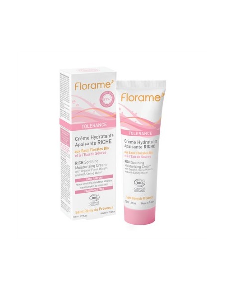 Crema hidratante calmante 50 ml Florame