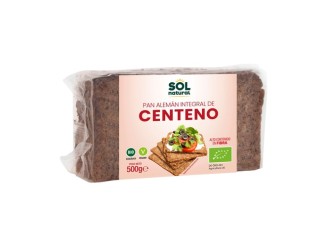 Pan alemán de centeno integral Bio