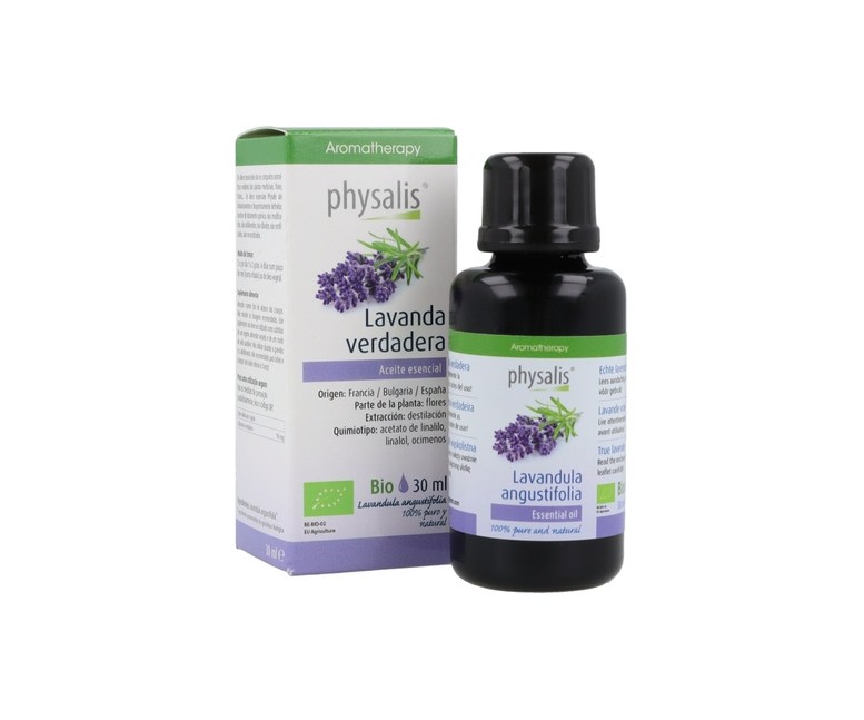 Aceite esencial Lavanda Verdadera Bio 30 ml Physalis