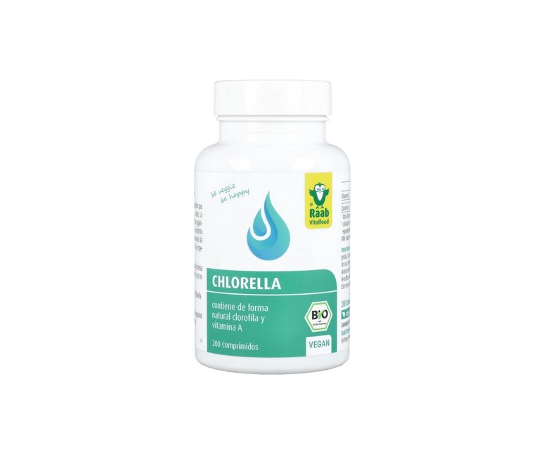 Chlorella 200 comprimidos Raab