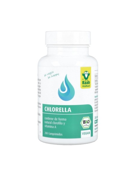 Chlorella 200 comprimidos Raab