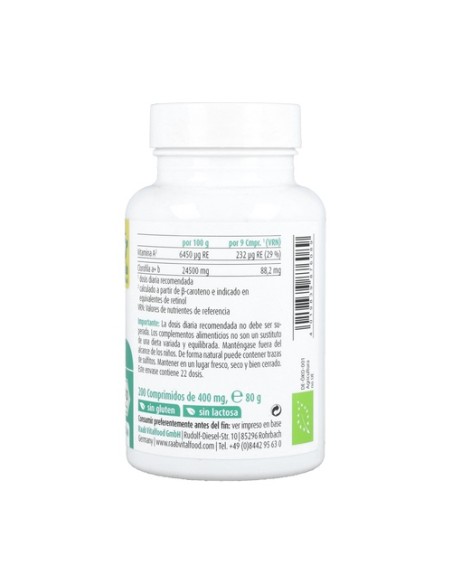 Chlorella 200 comprimidos Raab