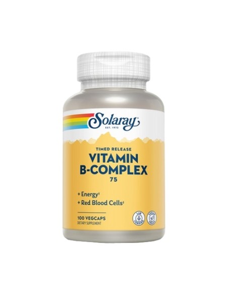 B-Complex 75 100 cápsulas vegetales Solaray