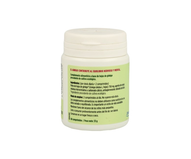 Edensan Ginkgo Bio 60 comprimidos Dietisa