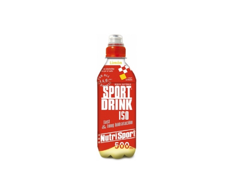 Sportdrink iso (sabor limón) 500 ml Nutrisport