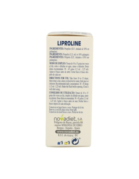 Liproline Extracto de Propóleo 30 ml Nova Diet