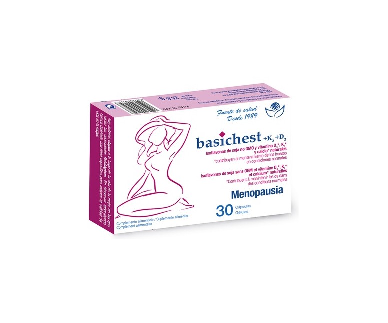 Basichest +K2+D3 30 cápsulas Bioserum