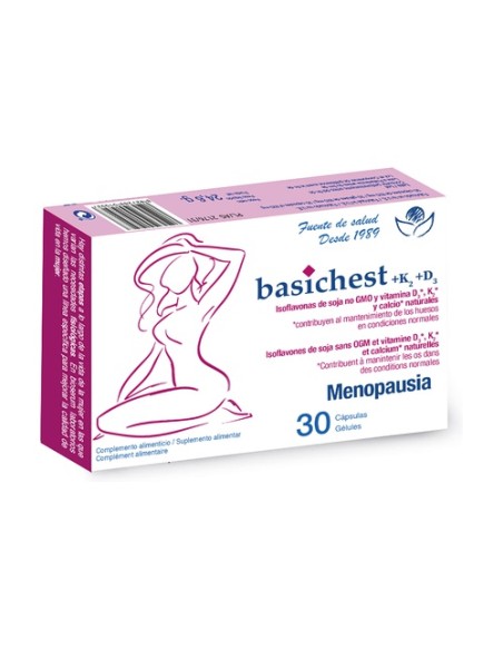 Basichest +K2+D3 30 cápsulas Bioserum