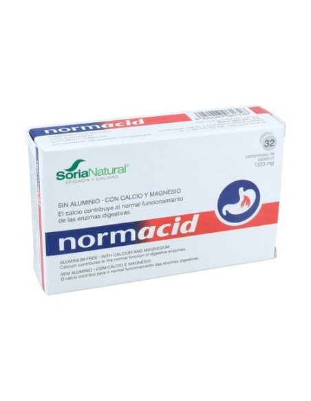 Normacid 32 comprimidos Soria Natural