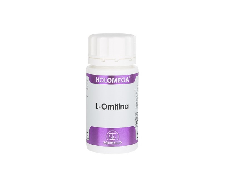 L-ornitina Holomega 50 cápsulas de 690mg Equisalud