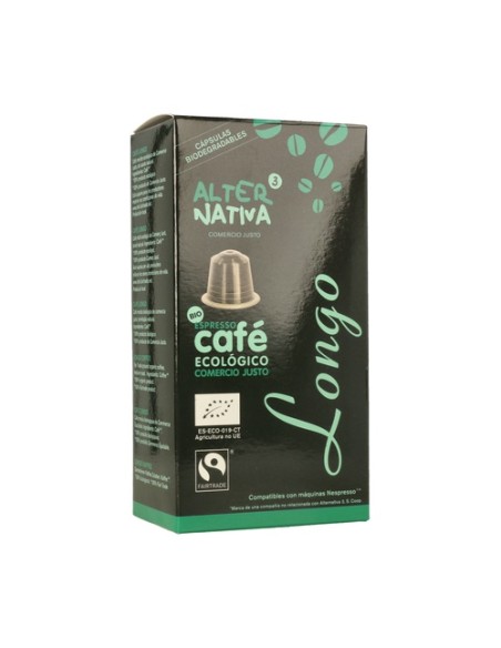 Café Longo Bio 10 cápsulas de 5.5g Alternativa3