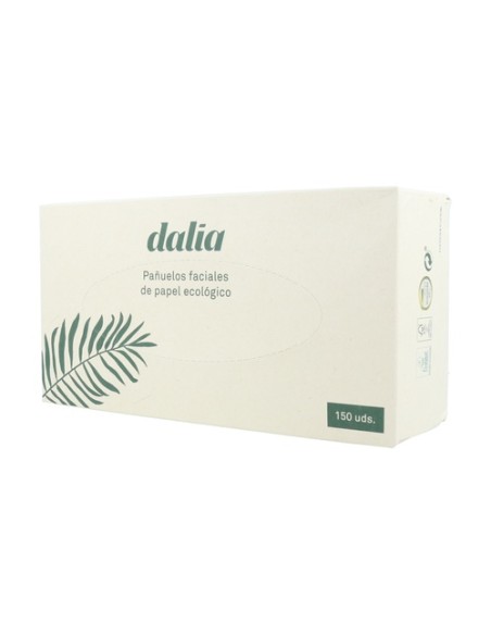 Caja Pañuelos Faciales de papel ecológico 150 unidades Dalia