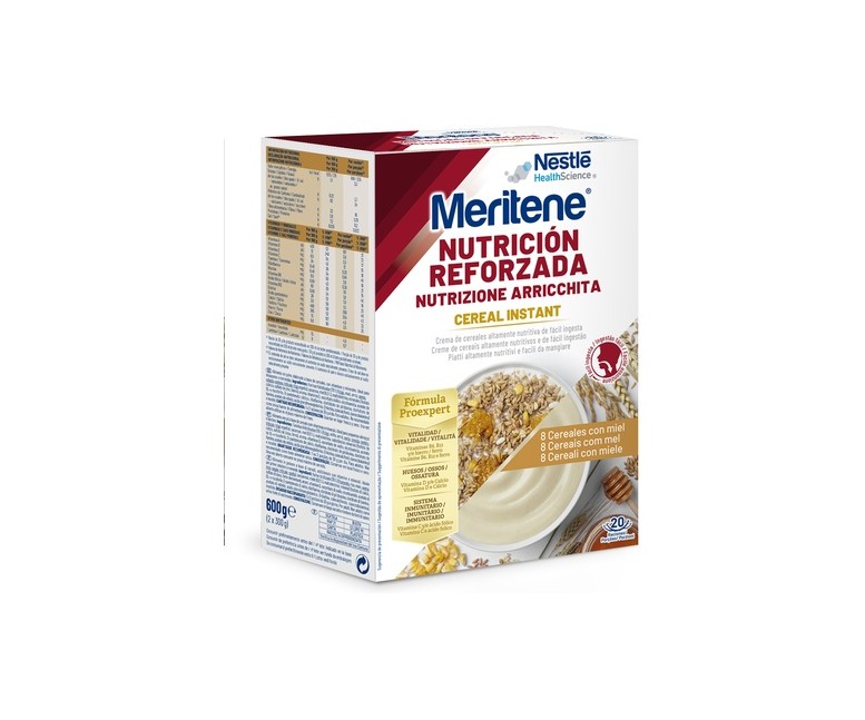 Meritene 8 Cereales con Miel 600 g MERITENE