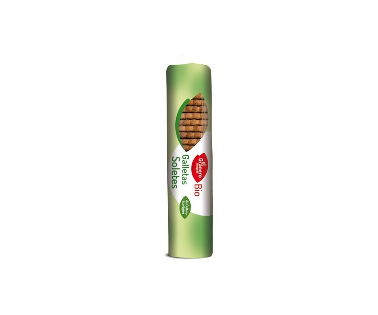 Galletas Soletes Bio 250 g El Granero Integral