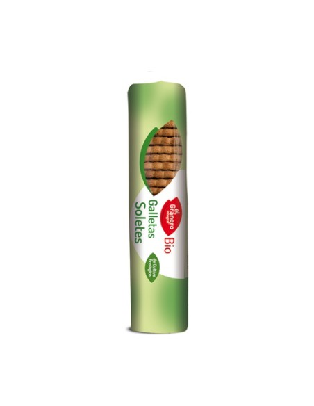 Galletas Soletes Bio 250 g El Granero Integral