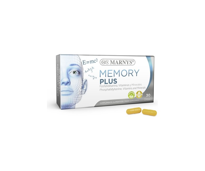 Memory Plus 30 cápsulas vegetales MARNYS®