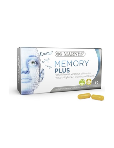 Memory Plus 30 cápsulas vegetales MARNYS®