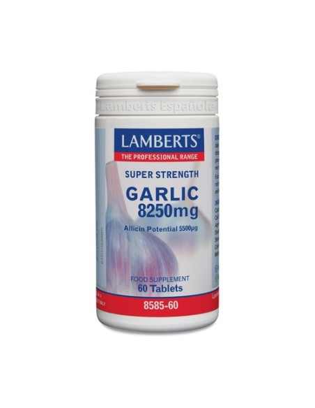 Ajo Concentrado 8250mg 60 pastillas Lamberts