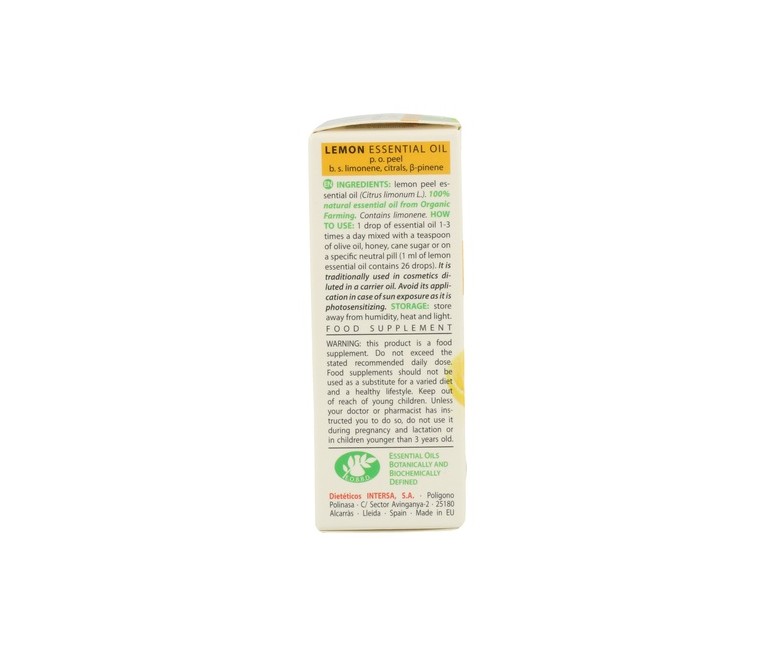 Aceite esencial de limón Bio 10 ml Esential Aroms