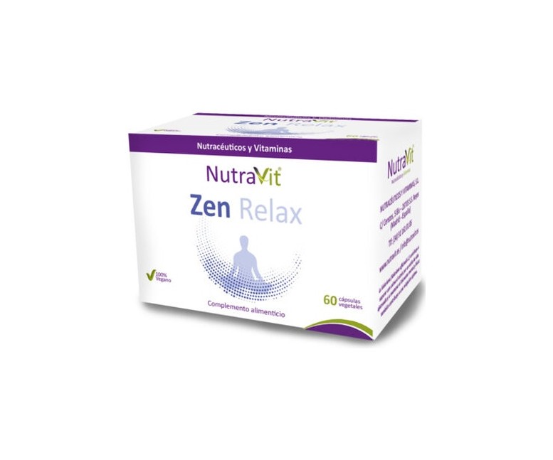 Nutravit zen relax 60 cápsulas de 920mg NutraVit