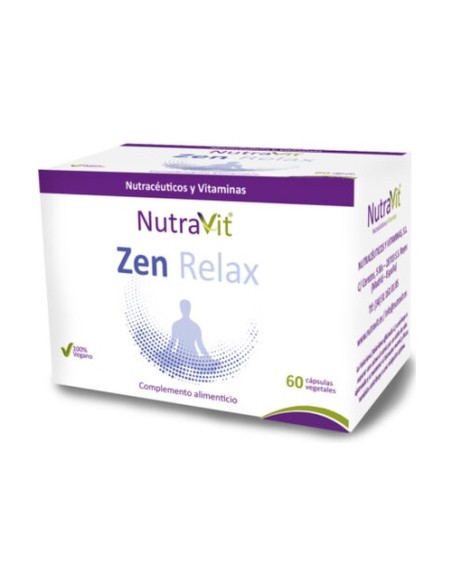 Nutravit zen relax 60 cápsulas de 920mg NutraVit
