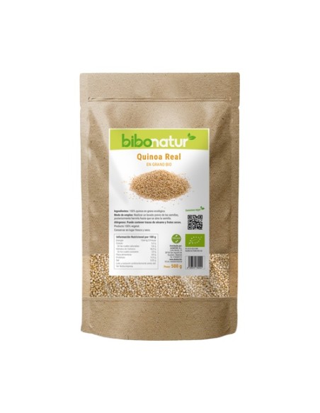 Quinoa real amarilla Eco 500 g Bibonatur