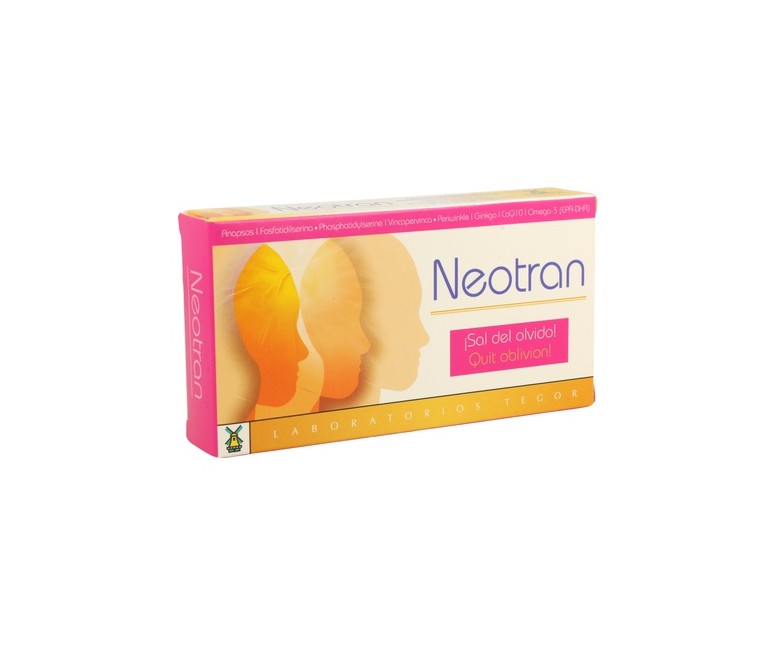 Neotran 20 cápsulas Tegor