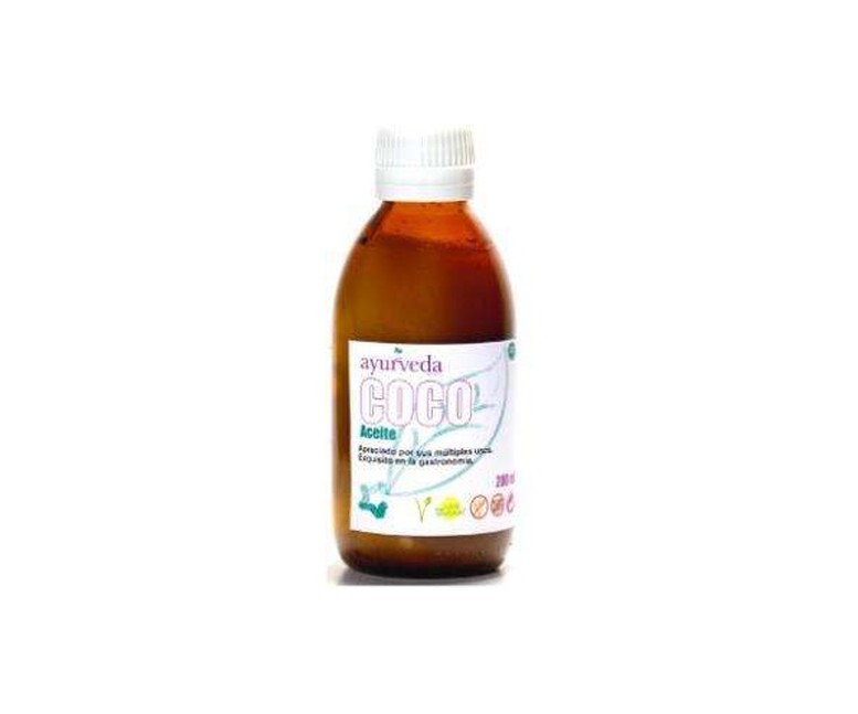 Aceite de Coco Alimenticio 200 ml de aceite (Coco) Ayurveda