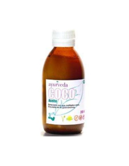 Aceite de Coco Alimenticio 200 ml de aceite (Coco) Ayurveda