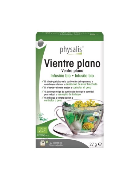 Vientre Plano Infusion Bio 20 bolsitas infusoras Physalis