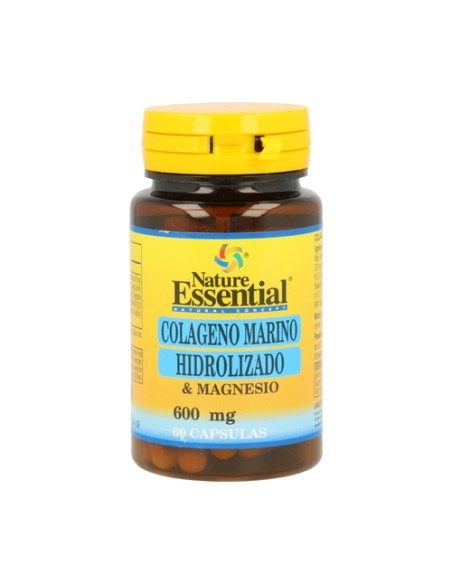 Colágeno Marino Hidrolizado con Magnesio 60 cápsulas Nature Essential