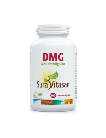 Dmg N-Dimetilglicina 100 cápsulas de 125mg Sura Vitasan