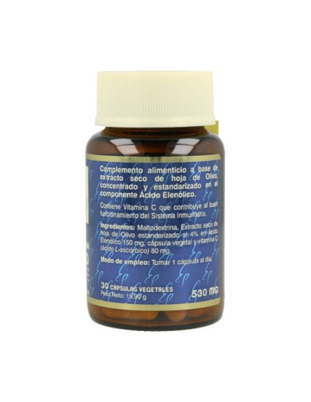 Ácido elenólico 30 cápsulas vegetales de 530mg Estado Puro