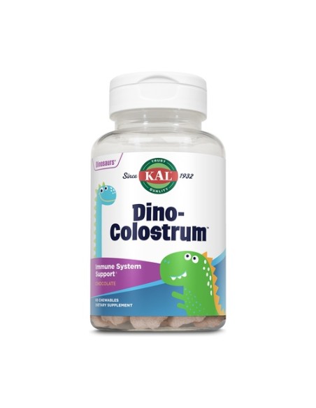 Dino colostrum niños chocolate 60 tabletas Kal