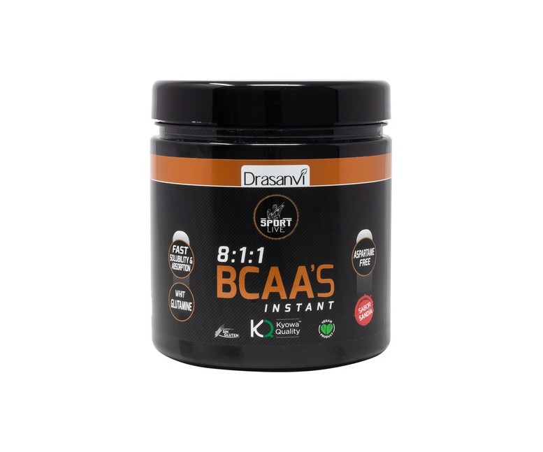 BCAAS + glutamina sandía 275 g Drasanvi