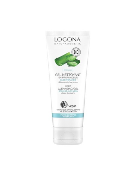 Gel Limpieza Profunda Aloe Vera 100 ml Logona