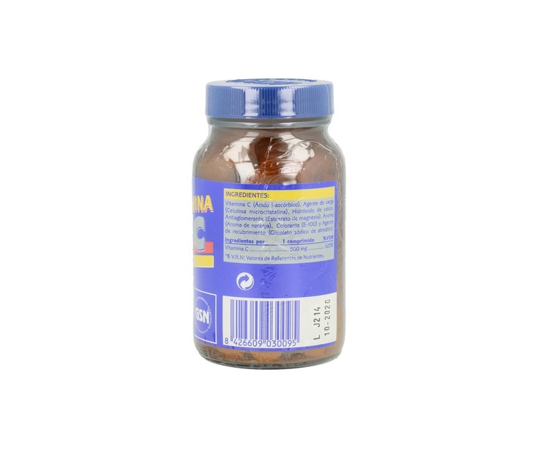 GSN Vitamina C 120 comprimidos de 500mg Gsn
