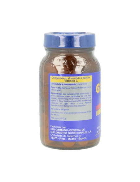 GSN Vitamina C 120 comprimidos de 500mg Gsn