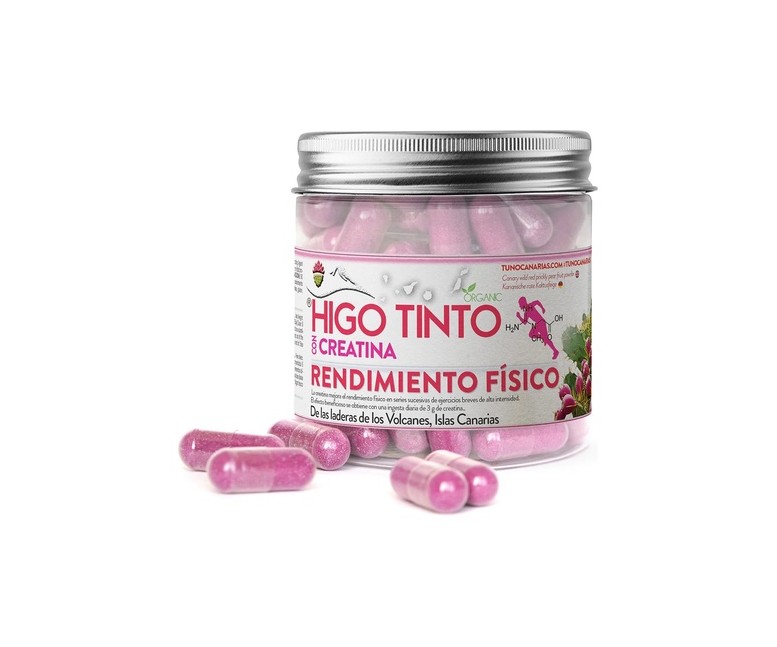 Cápsulas de higo tinto con creatina 90 cápsulas Higo Tinto