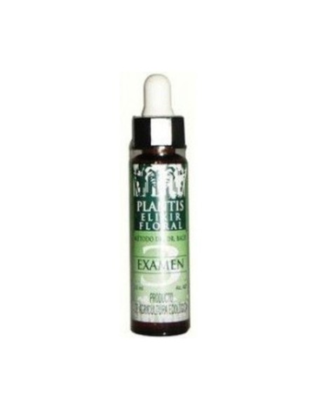 Remedio 3 Examenes 10 ml de elixir floral Plantis