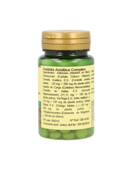Centella Asiatica Complex (Ext. Seco) 60 comprimidos Obire