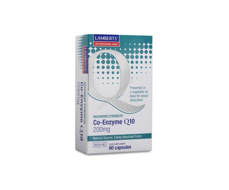 Coenzima Q10 200 mg 60 cápsulas de 200mg Lamberts