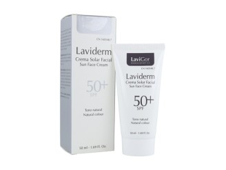 Laviderm crema solar facial con color SPF50+