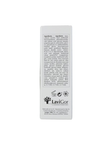 Laviderm crema solar facial con color SPF50+ 50 ml Lavigor