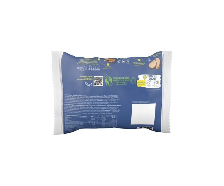 Pan de payés sin gluten 240 g Schär