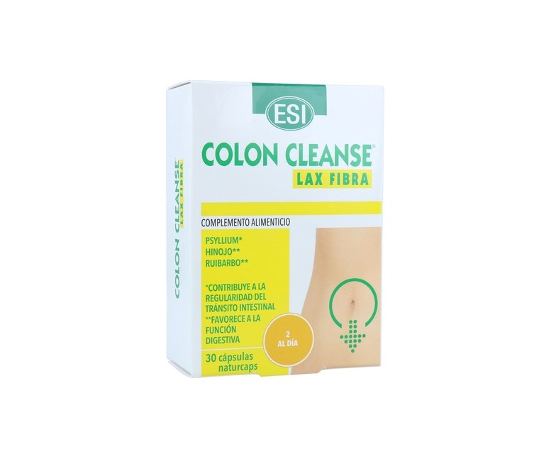Colon cleanse lax fibra 30 cápsulas ESI