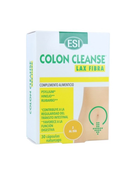 Colon cleanse lax fibra 30 cápsulas ESI