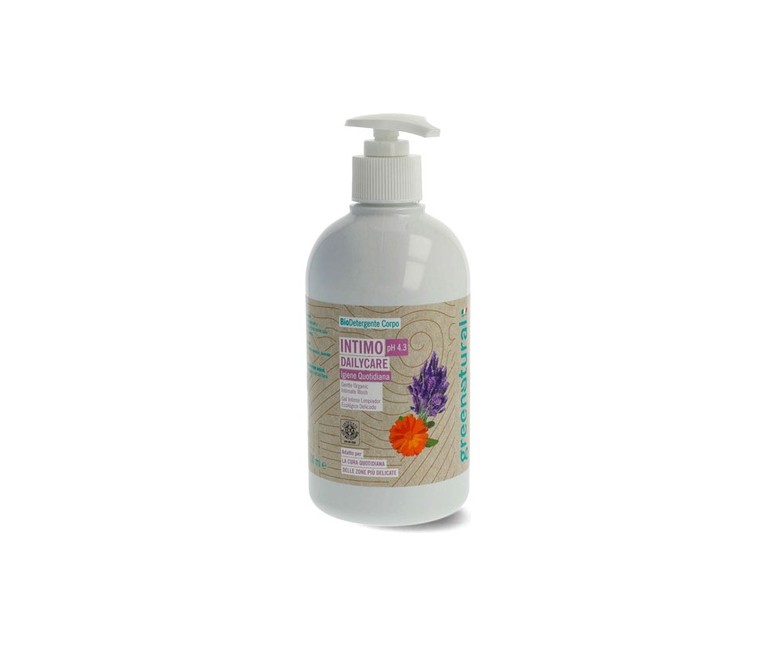 Gel Íntimo Delicado de Caléndula, Lavanda y Arándanos 500 ml Greenatural