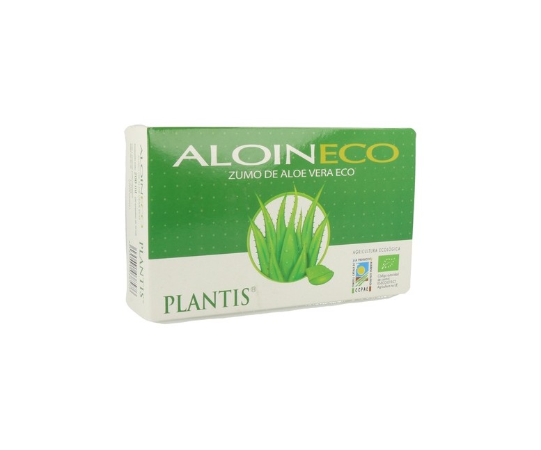 Aloin Zumo de Aloe Vera 20 ampollas Plantis