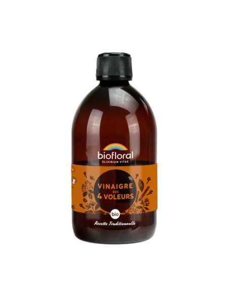 Vinagre los 4 ladrones 500 ml Biofloral